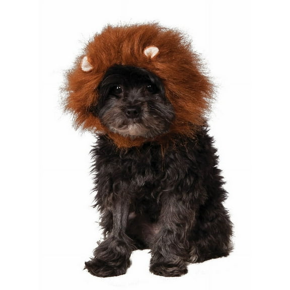 Rubies Pet Shop Boutique Pet Halloween Costume Accessory Lions Mane Hat For Dog or Cat