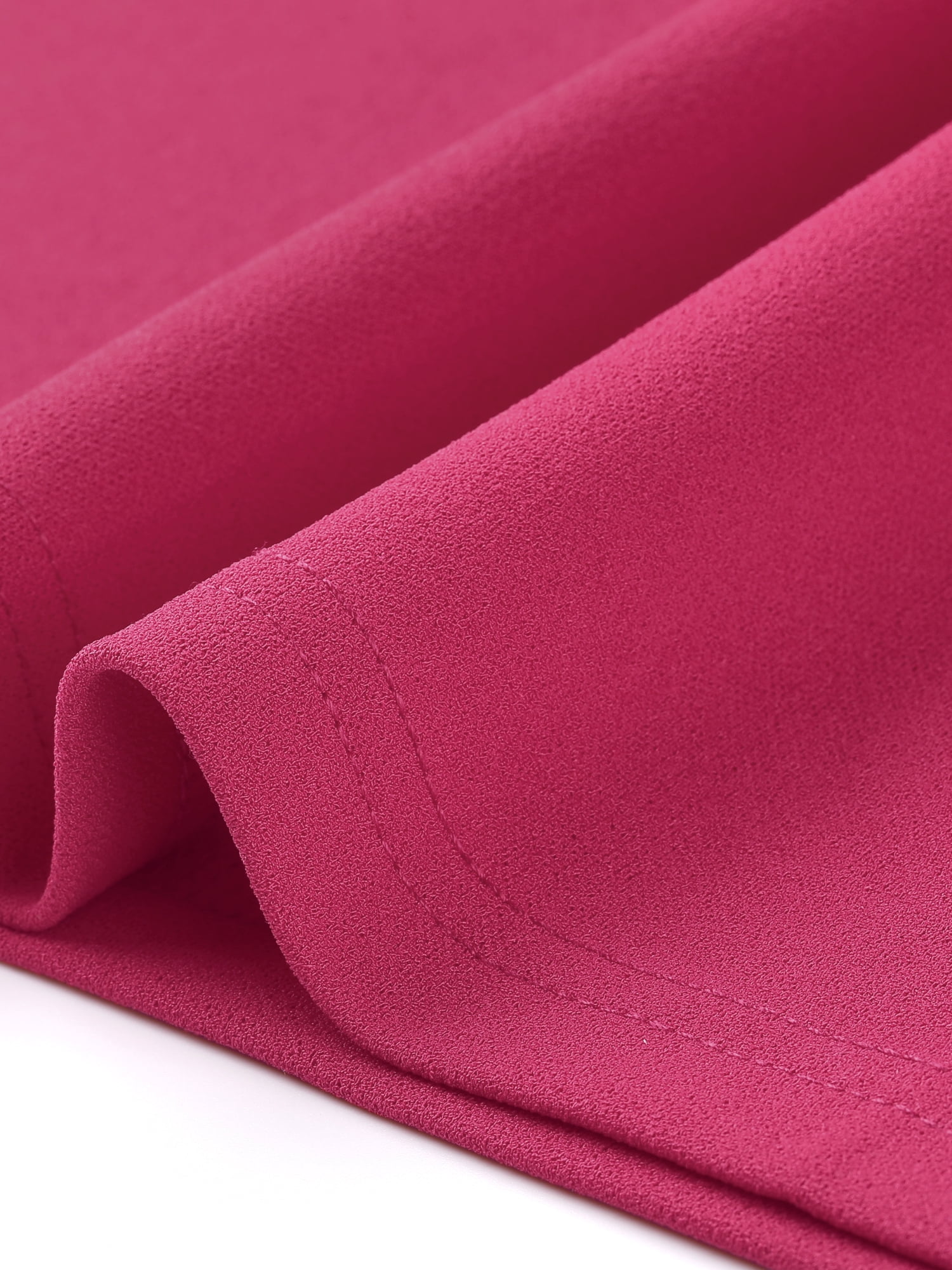 DARING DIVA Women's Cap Sleeve Boat Neck Pencil Dresses XS Hot Pink