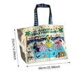 thumbnail image 2 of Whole Foods Market Canvas Tote ,Handle Bag Beige/Blue Handles, 2 of 5