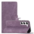 thumbnail image 2 of for Samsung Galaxy S23 Plus Wallet Case, Premium PU Leather Card/Photo Slots Shockproof Classic with Wrist Strap Cash Pocket Wallet Purse Slim Flip Case Cover for Samsung Galaxy S23 Plus, Purple, 2 of 6