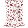 thumbnail image 1 of TIELUTT Valentine's Day Heart Throw Blanket Cozy Red & Hearts Blanket Theme Flannel Waited Blankets for Adults Full Size Warm Blankets for Winter Throw Blanket Full Pot Blanket Throw Twin Throw Blank, 1 of 6