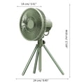 thumbnail image 2 of Multipurpose Outdoor Camping Light with Fan Rechargeable Night Light Camping Tent Fan with LED Swingable Camping Light, 2 of 9