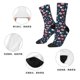 thumbnail image 5 of Fotbe Cherry Blossoms Calcetas Largas con Estampado para Hombre y Mujer – Calcetas de Compresión Transpirables y Elásticas, Viajar y Uso Diario Talla 5-11, 5 of 6