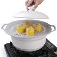 thumbnail image 4 of Silicone Spill Stopper Lid, Silicone Pan Lid Cover, Boil Over Spill Stopper Lid, 4 of 5