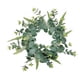 thumbnail image 4 of Anillo de hojas artificiales, simulación de plástico, guirnalda de hojas, decoración, anillo de flores falsas, boda kenally HA8465-00B, 4 of 6