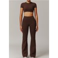 thumbnail image 3 of Conjuntos de entrenamiento for mujer, 2 piezas, sujetador deportivo, camiseta sin mangas, polainas de cintura alta, gimnasio, Yoga, ropa activa, Top de entrenamiento for mujer, 3 of 6