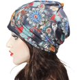 thumbnail image 2 of Bonnet d'Été Fin pour Femmes, Léger et Ample, à Fleurs, 2 of 6