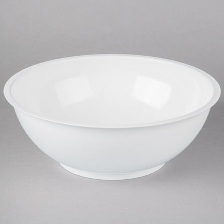 

10 ReForm High Profile Plastic Bowl White 80 Oz 25/PK