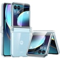 thumbnail image 4 of Sumao Motorala  Moto Razr Plus 2023 Case with Hinge ProtectionHard PC Shell Slim Durable Case(Clear), 4 of 4