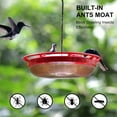 Hummingbird Feeder for Outdoors,Hanging Hummingbird Feeder with 8