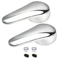 thumbnail image 1 of Unique Bargains Faucet Lever Handle 40mm Cartridge Single Metal Lever Handle Replacement 2pcs, 1 of 4