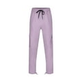 thumbnail image 2 of Dpytoraw Men's Casual Solid Leggings Pants Drawstring Elastic Waist Pocket Pants Trousers, 2 of 4