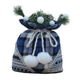 thumbnail image 4 of Adorno navideño de tela, muñeco de alce, novedoso, figuras de gnomo de reno para fiestas, juguete Bolsa, 4 of 9
