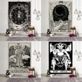 thumbnail image 2 of Tapiz de tarot de viento Decoración de interiores Transformación Fondo de tela Decoración de sala de estar Tela colgante, 2 of 6