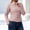 Pink, variant on NominalSnug Puffer Jacket for Women's Packable Lightweight Full-Zip Slim Fitted Outwear with Hood Quilted Winter Coat