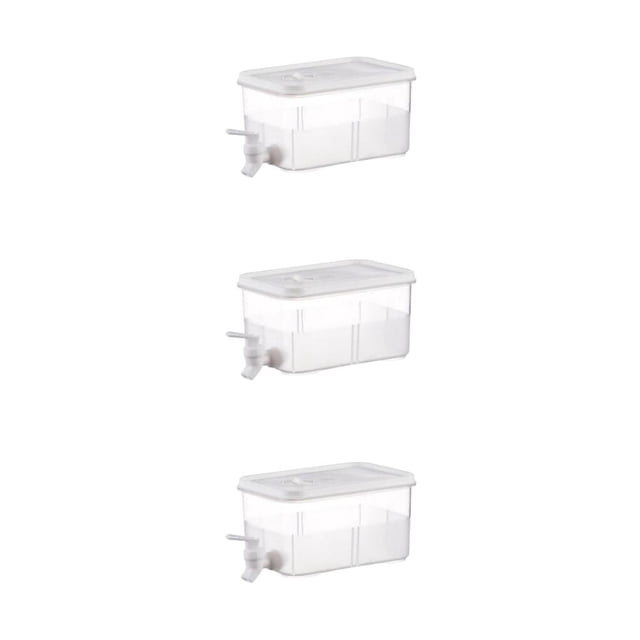 Bewildely Clear Cool Water Bucket with Plastic Kitchen Gadgets for Home Parties Type1 NO1