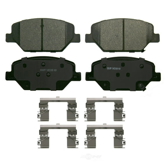 Wagner QuickStop ZD1886 Ceramic Disc Brake Pad Set Fits select: 2018 CHEVROLET EQUINOX, 2018-2020 GMC TERRAIN