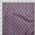 thumbnail image 3 of oneOone Viscose Chiffon Fabric Damask & Floral Block Print Fabric BTY 42 Inch Wide, 3 of 4