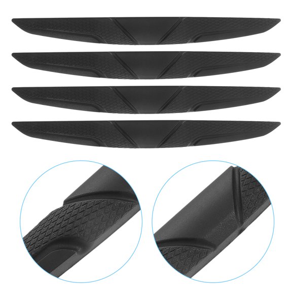 PENIKOKO 4Ud Protector De Puertas Para Auto En Silicona Negro Combinación Y Funcional
