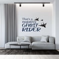 thumbnail image 2 of That's A Negative Ghost Rider from the Movie Vinyl Wall Decal - Top 100 Movie Quotation Poster with Fighter Planes and Aviation Wall Decoration - 20" x 12", 2 of 5