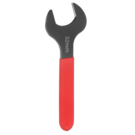 Uxcell Single Open End Wrench 32mm Metric U-Shaped Spanner with Red Shank