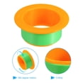thumbnail image 4 of Unique Bargains Poignée de Rétrécissement de 3 Pouces, Distributeur de Pellicule Extensible 8 Pcs Distributeur de Film Extensible Main en Plastique pour Meubles, Orange, 4 of 5