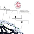 thumbnail image 3 of 160mm Rotor Road Bike Floating Brake Disc Rotors 6 s - Black, 160mm, 3 of 8
