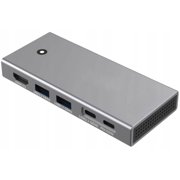 M.2 hard drive box expansion dock nvme/sata USB3.2 hub 4k60hz notebook typec expansion dock