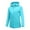 Sky Blue, variant on Kmdttou Men's Waterproof Rain Jacket with Hood Lightweight Active Outdoor Raincoat with Removable Hood Pink S