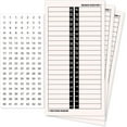 4 Sheets Breaker Panel Labels, Electrical Panel Labels Waterproof