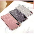 thumbnail image 4 of Daxi Compatible with iPhone 12 Pro Glitter Cute Diamond Plated Metal Bumper Case - Black, iPhone 12 6.1 inch, 4 of 11