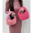 thumbnail image 5 of Kukuzhu Women's Clutch Bag Cute Satchel Handbag Fluffy Solid Color Purse Mini Cute Handbag, 5 of 7
