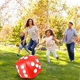 thumbnail image 4 of Juego de 4 piezas inflables Jumbo de 32 cm, de Game Dice Mototo, color rojo, 4 of 7