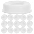 thumbnail image 5 of Masteelf  50 Pcs Poster Tube End Plugs Multi-function Round Caps White, 5 of 8