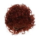 thumbnail image 4 of Peluca afro rizada estilo punk, accesorio de peluca corta, divertido vestido de fiesta elegante, 4 of 5