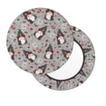 thumbnail image 7 of Uemuo Halloween Gnome Pattern Round Bar Stool Seat Covers Washable Stool Cushion Slipcover Elastic Bar Chair Covers-12 inch, 7 of 7