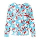thumbnail image 1 of Cárdigan Navideño Para Mujer, Camisetas de Manga Larga, Túnica de Cuello Redondo Con Estampado Informal, Uniforme de Trabajo Con Blusa de Bolsillo Odeerbi ODB190992, 1 of 3