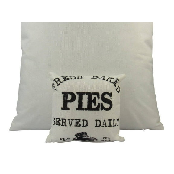 MINI: Fresh Baked Pies | cover & Insert | 8 x 8 | Home Decor | Modern Farmhouse | Primitive Décor | Tiny House Decor | Lumbar Pillow