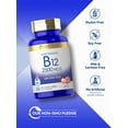 thumbnail image 4 of Suplemento de vitamina B12 Carlyle de 2500 mcg con ácido fólico, 250 tabletas, 4 of 6
