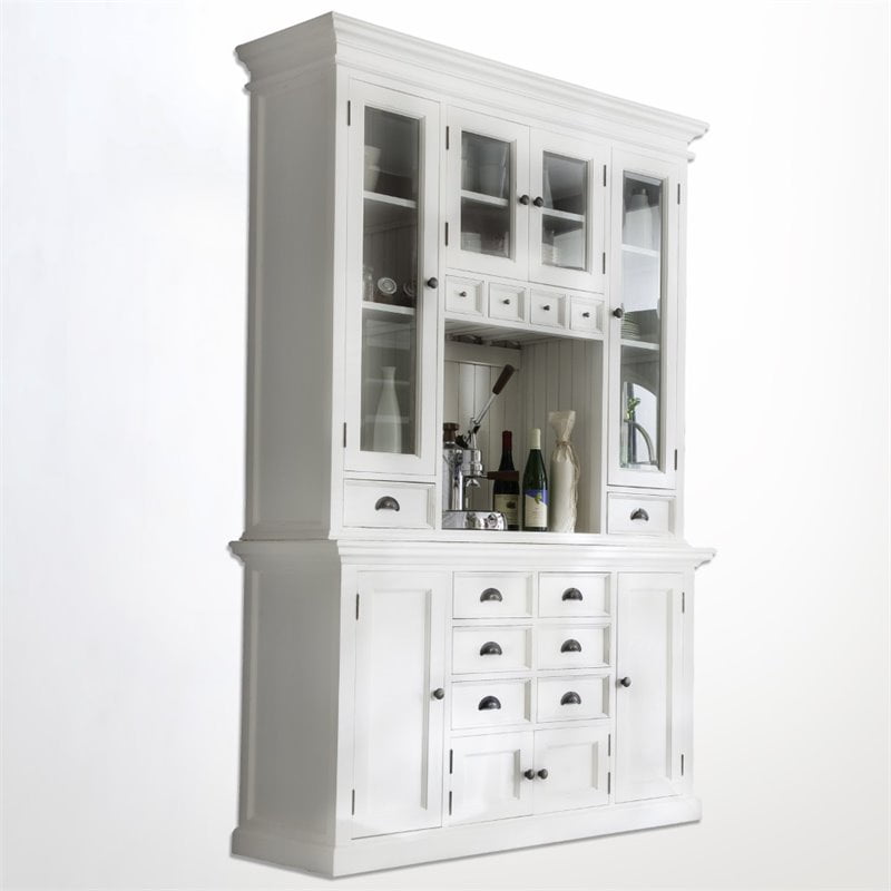 Beaumont Lane China Cabinet In Pure, White China Cabinets