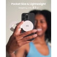 thumbnail image 2 of Lámpara magnética KraftGeek para iPhone Magsafe para selfies, color blanco, 2 of 8