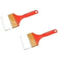 thumbnail image 1 of Oleegame 2PC Plastic Handled Paint Brushes 3 Sizes Home Decor Wall Painting Tools, 1 of 5
