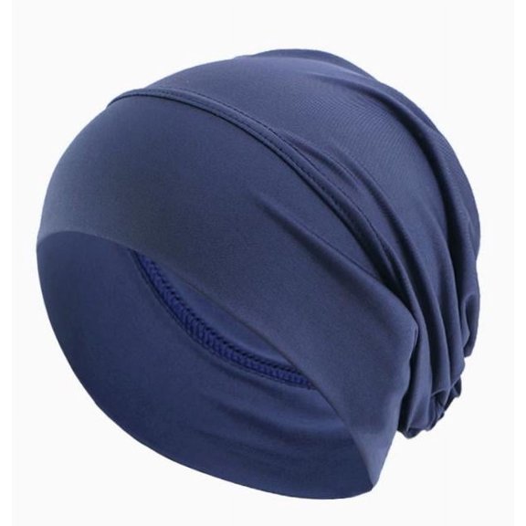 FRCOLOR Elastic Headscarf Cap Multi-Functional Undercap Soft Chemo Headwear Comfortable Polyester Sleep Cap Fashionable Hair Wrap For Women