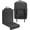 Black Organizer + Protector, variant on Owleys PU Leather Back Seat Car Organizer, Kids Car Toy Storage, Seat Back Organizers