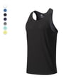 thumbnail image 4 of Mlzmgr Athletic Tank Tops for Men Sleeveless Stretchy Compression Tanks Fitted Workout Gym Men's Tops, 4 of 8