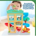 thumbnail image 3 of Sesame Street 'Round the Neighborhood 4-piece Ball Drop Playset and Figures, Kids Toys for Ages 12 month, 3 of 7