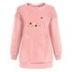 thumbnail image 3 of ICHUANYI Liquidación Sudadera con capucha de manga larga con cuello redondo y estampado de moda para mujer ICHUANYI WER202308231818, 3 of 6