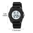 thumbnail image 3 of Reloj Deportivo Digital para Hombre con Pantalla Luminosa, Sumergible 50m, Cronógrafo, Alarma, Cronómetro y Correa de Silicona, 3 of 9