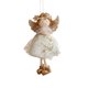 thumbnail image 2 of Adorno Navideño de Ángel | Adorno Colgante para Árbol de Navidad de 20 Cm | Colgante de Ángel de Tela, Plástico y Metal, Dorado, Plateado y Rosa | Decoración Festiva | Regalo de Cumpleaños para Navid, 2 of 6