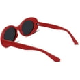 thumbnail image 2 of FEISEDY Clout Goggles Sunglasses Women Men Retro Oval Sunglasses Girls Boys Sunglasses B2253, 2 of 2